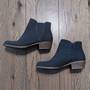 Dark Grey Ankle Booties